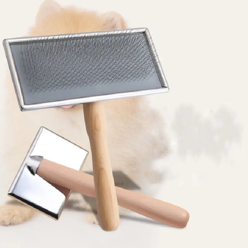 Dog Comb Brush for Dog Long Hair Cat Brush Car Animal Hair Solid Wood Pet Hair Remover Massage Cat Brush Pet Grooming