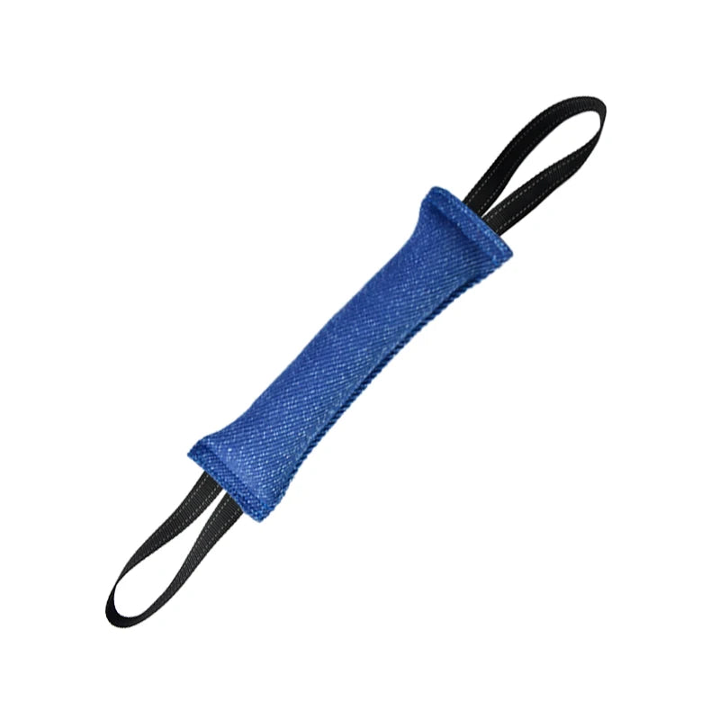 Boudin de Mordant en Toile de Jute pour Chien – Coussin de Traction & Dressage Ultra-Résistant avec Poignées Solides