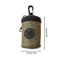 Outdoor dog walking poop bag pet waste bag storage Convenient traction clip wear-resistant Efficient dispenser bracket