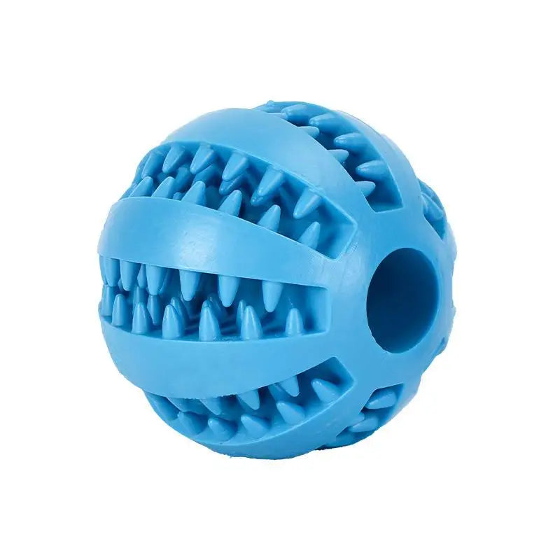 Balle Interactive pour Chien & Chiot – Jouet en Caoutchouc Distributeur de Friandises & Nettoyeur de Dents
