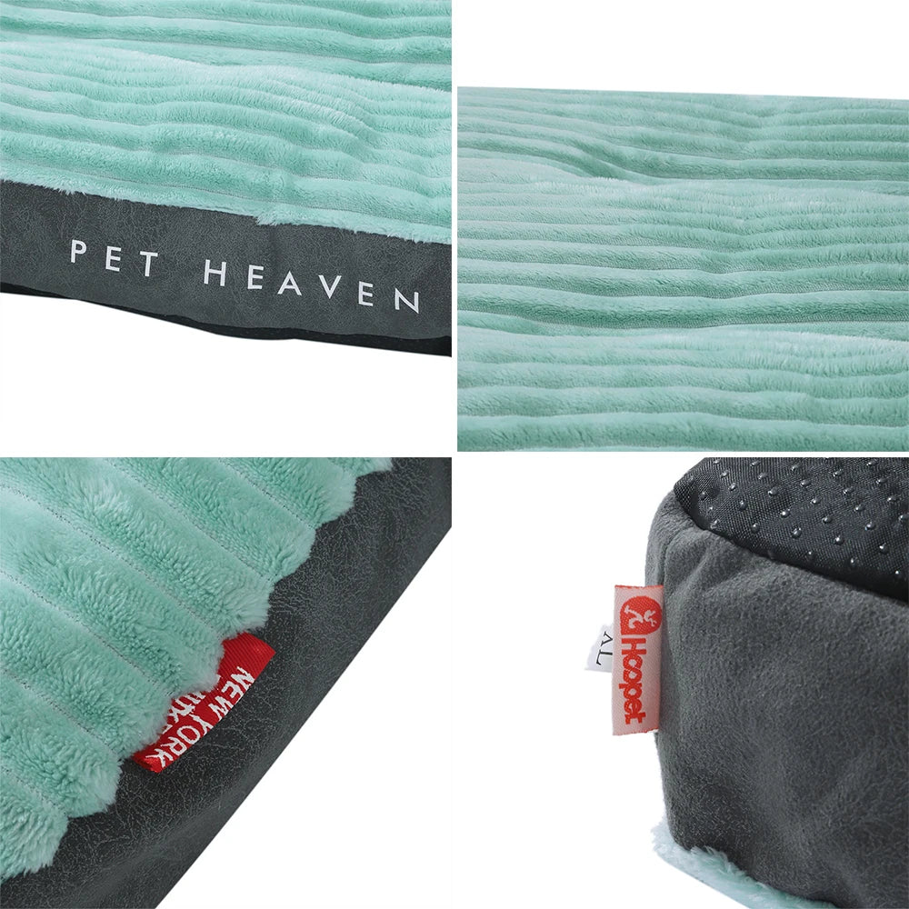 HOOPET Dog Mat Sleeping with Winter Floor Mat Removable And Washable Pet Four Seasons Universal Kennel Winter Large Dog