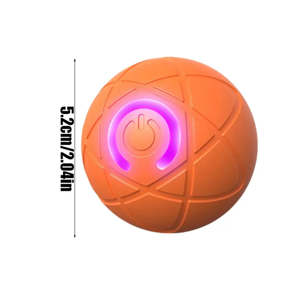 Dog Toy Ball Interactive Rolling Ball Auto Moving Dog Toy Two Modes Rechargeable Automatic Ball Pet Toy Supplies for Dog Puppy