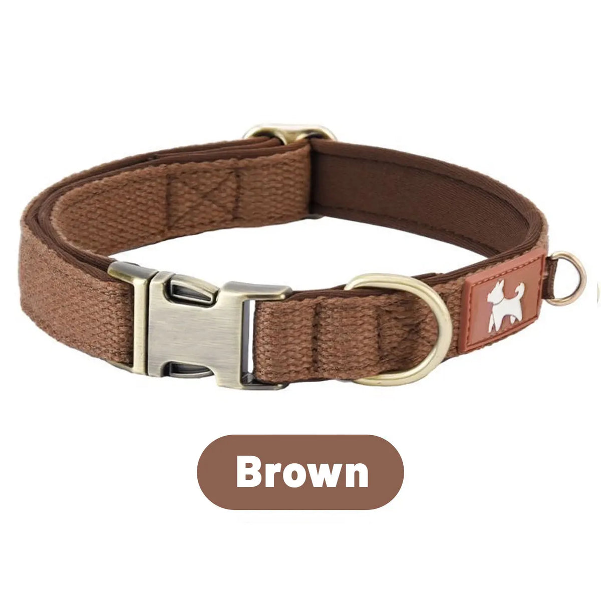 Collier pour Chien Réglable & Résistant (DC001) – Collier Extérieur Sécurisé pour Petit, Moyen & Grand Chien