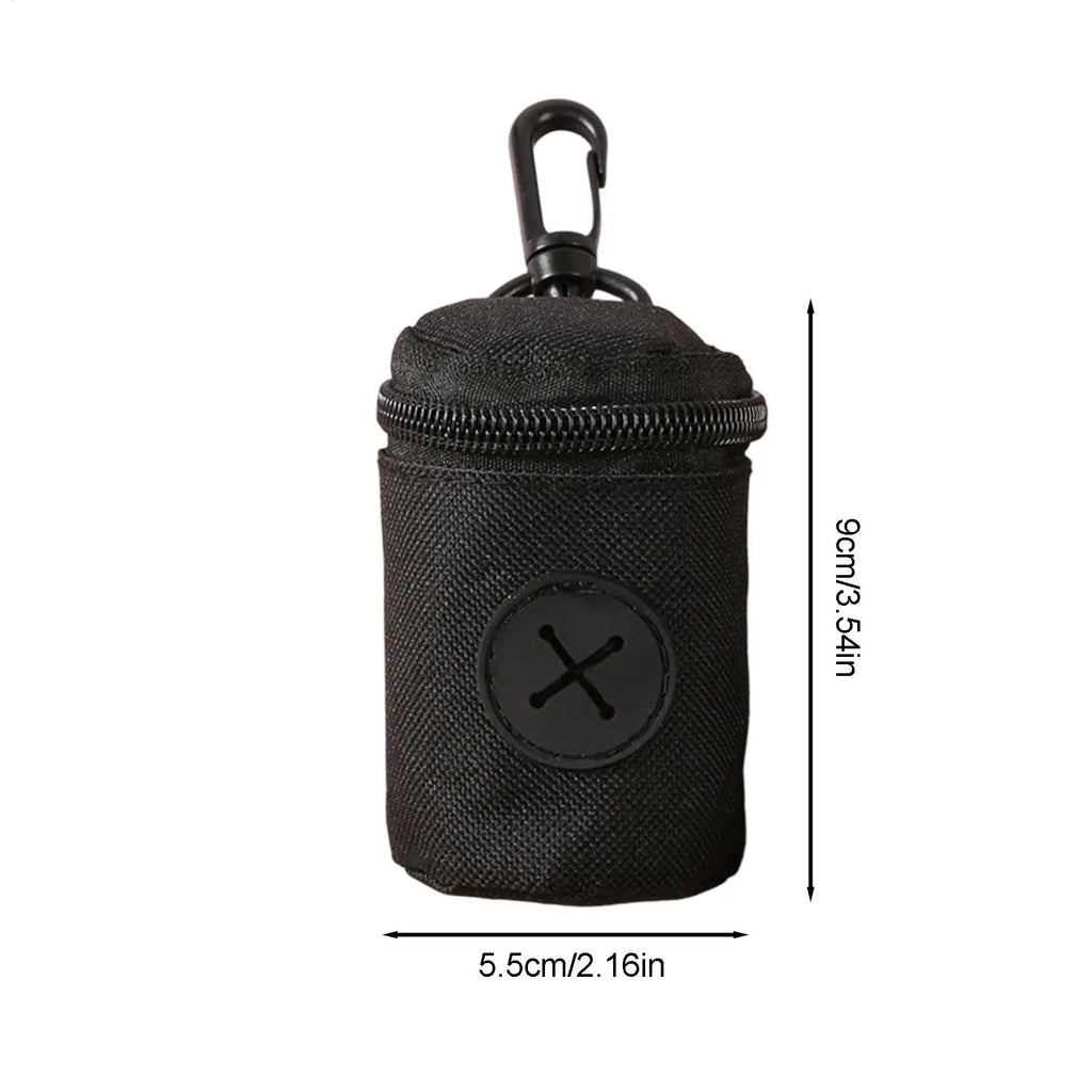 Outdoor dog walking poop bag pet waste bag storage Convenient traction clip wear-resistant Efficient dispenser bracket