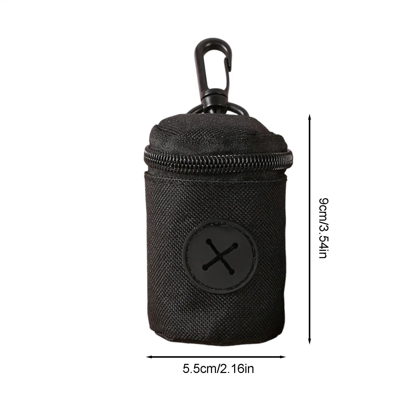 Outdoor dog walking poop bag pet waste bag storage Convenient traction clip wear-resistant Efficient dispenser bracket