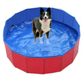 Foldable Pet Pool Portable Dog Bathing Tub 160x30cm 120x30cm Outdoor Swimming Pool With Drain Valve For Dogs Cats