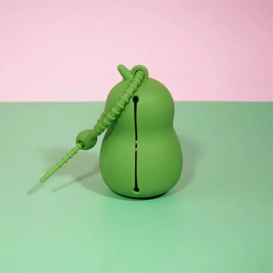 Distributeur de Sacs à Déjections Canines Avocat – Porte-Sacs Rigolo avec Mousqueton pour Laisse