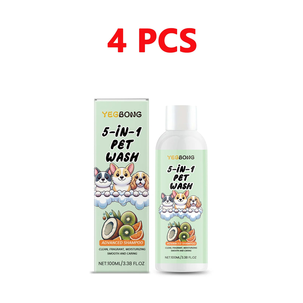 Shampoing Nourrissant au Parfum Noix de Coco pour Chien – Soin Lavant Hydratant, Désodorisant Longue Durée & Brillance du Pelage