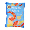 Funny Potato Chips Shape Squeaky Dog Toy Plush Interactive Pet Chew Toy Sounding Paper Toys Puppy Training Stress Relief Gift