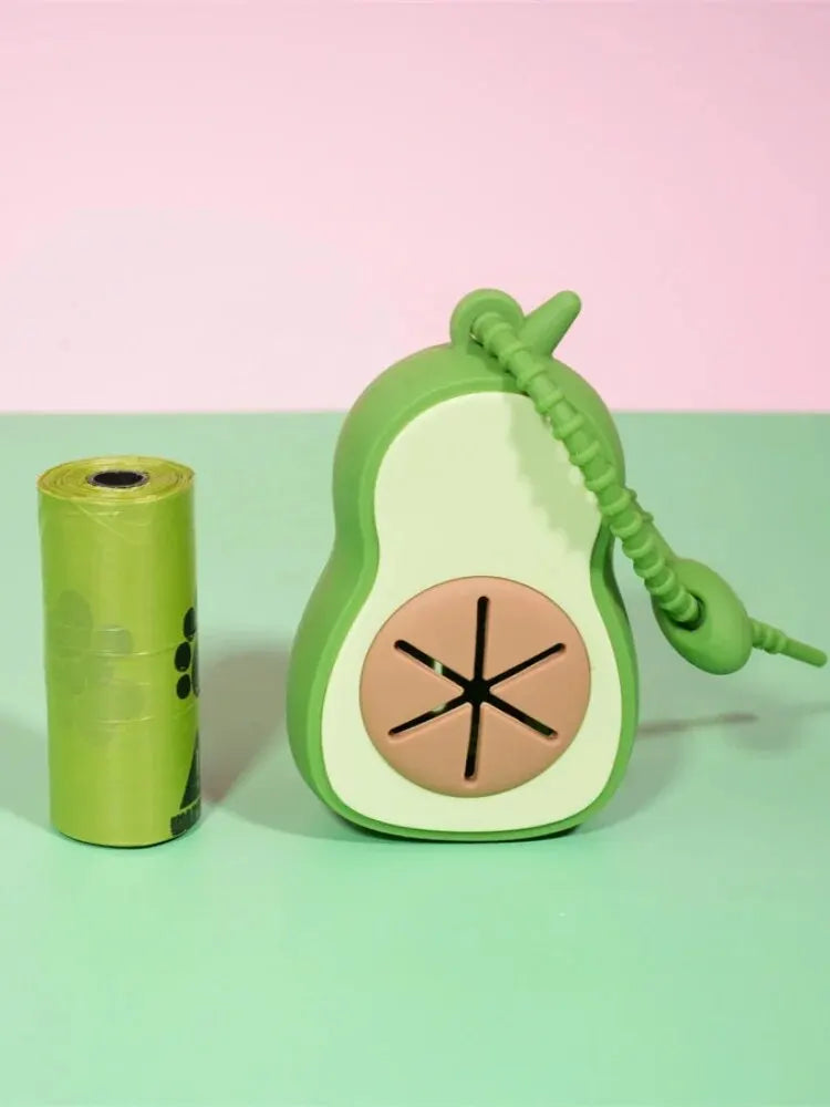 Distributeur de Sacs à Déjections Canines Avocat – Porte-Sacs Rigolo avec Mousqueton pour Laisse