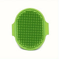 Brosse de Bain & Massage en Silicone pour Chien – Brosse Shampoing Ergonomique avec Poignée Ajustable