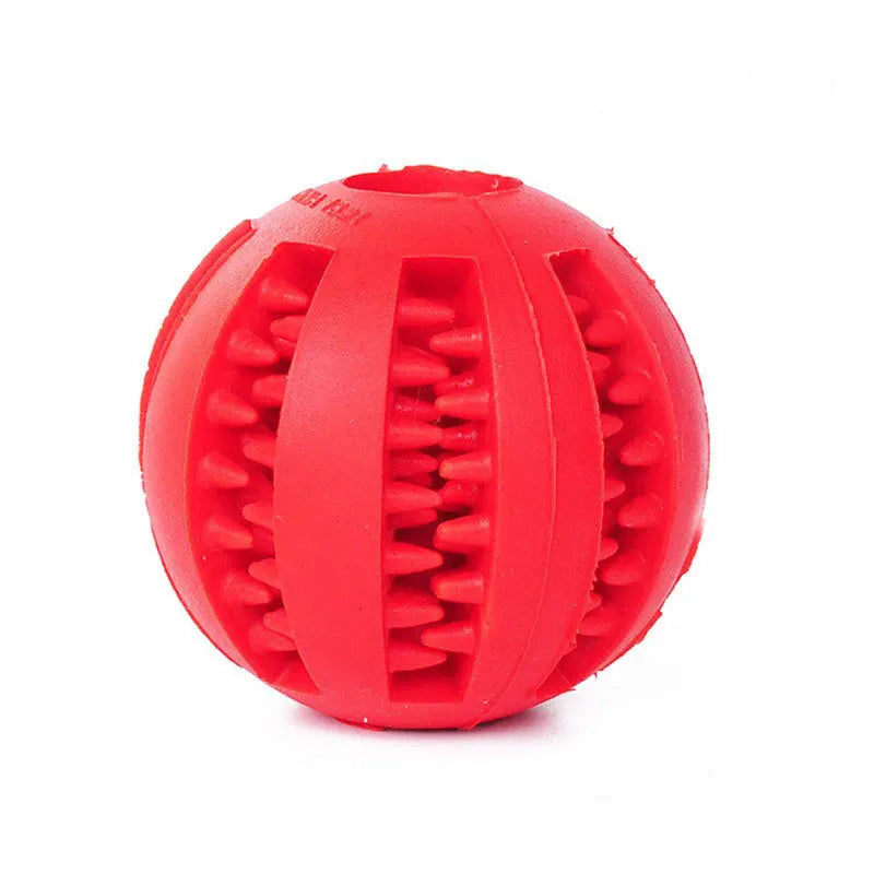 Balle Distributrice de Friandises pour Chien & Chiot – Jouet Mastication en Caoutchouc Naturel Non Toxique, Nettoyage des Dents & Anti-Stress
