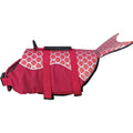 Dog Life Jacket Shark Ripstop Dog Life Vests for Swimming Boating Buoyancy Rescue Handle Pet Flotation Vest for Big Cat and  Dog
