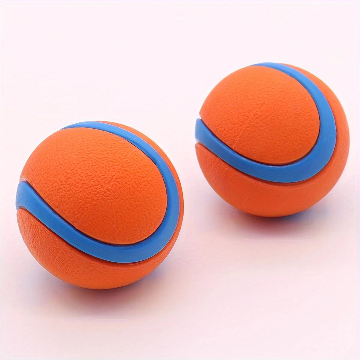Durable Silicone Dog Chew Ball - Interactive Pet Toy for Medium Breeds, Teeth Cleaning & Playtime Fun, Dog Toys