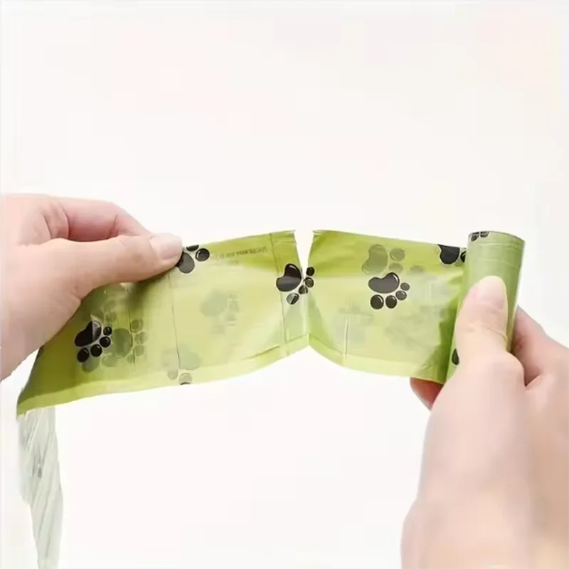 Dog Poop Bags Biodegradable Leak Proof Pet Waste Bags for Dog Walking Outdoor Cleaning Bag Pack Pet Supplies