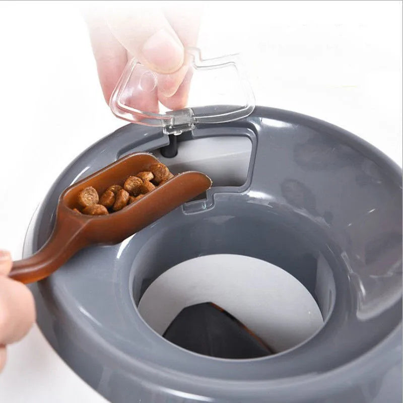 Lanceur de Balles Interactif 2-en-1 & Distributeur de Friandises pour Chien – Machine d'Entraînement au Rapport, Récompense & Stimulation Cognitive