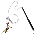 Flirt Pole for Dogs Interactive Dog Toys Durable Heavy Duty Dog Flirt Pole Suitable for Small and Medium Dogs Great Exercise and