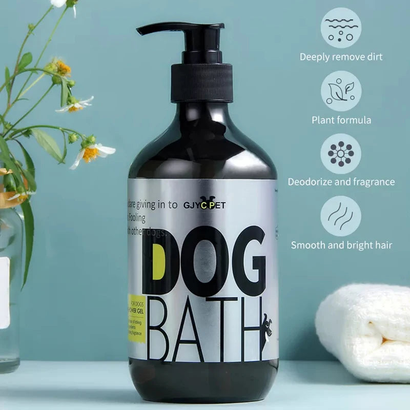 Shampoing Apaisant Anti-Démangeaisons pour Chien & Chat (100 ml) – Soin Peau Sèche, Action Anti-Puces & Tiques, Douceur & Brillance du Pelage