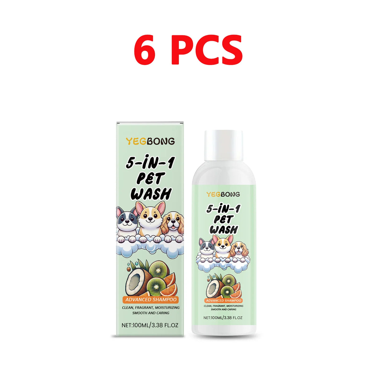 Shampoing Nourrissant au Parfum Noix de Coco pour Chien – Soin Lavant Hydratant, Désodorisant Longue Durée & Brillance du Pelage