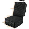 Front Row Car Pet Mat Seat Protective Cover Waterproof Anti-Scratch Co-pilot Seat Cover Cat Dog Car Seat Cushion Car Accessories