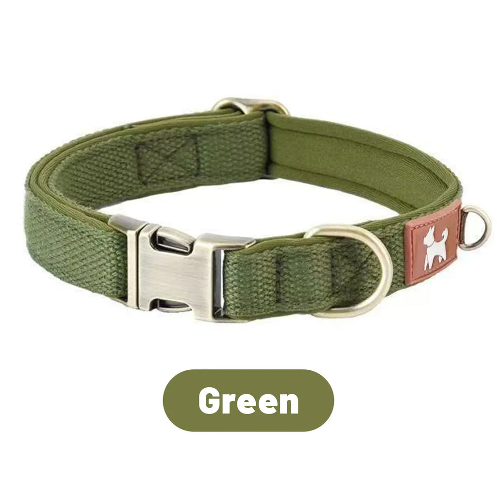 Collier pour Chien Réglable & Résistant (DC001) – Collier Extérieur Sécurisé pour Petit, Moyen & Grand Chien