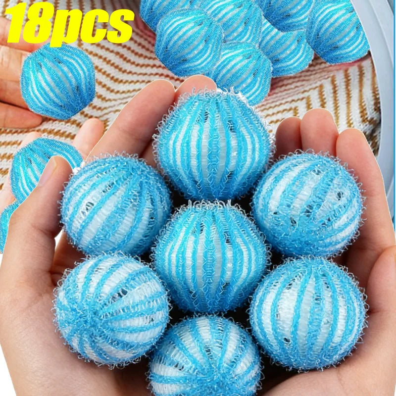 Balles Anti-Poils Réutilisables pour Machine à Laver – Filtre Attrape-Poils de Chien & Chat, Boules Anti-Peluches pour le Linge