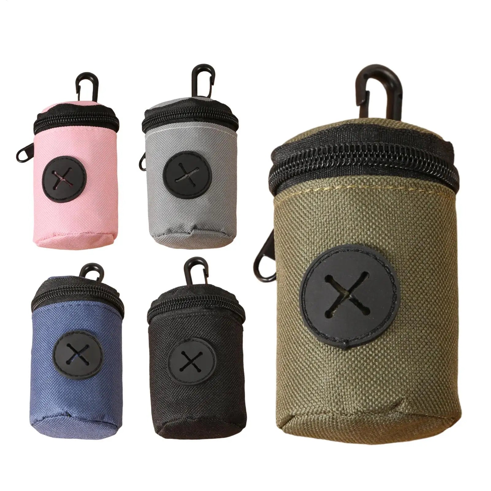 Outdoor dog walking poop bag pet waste bag storage Convenient traction clip wear-resistant Efficient dispenser bracket