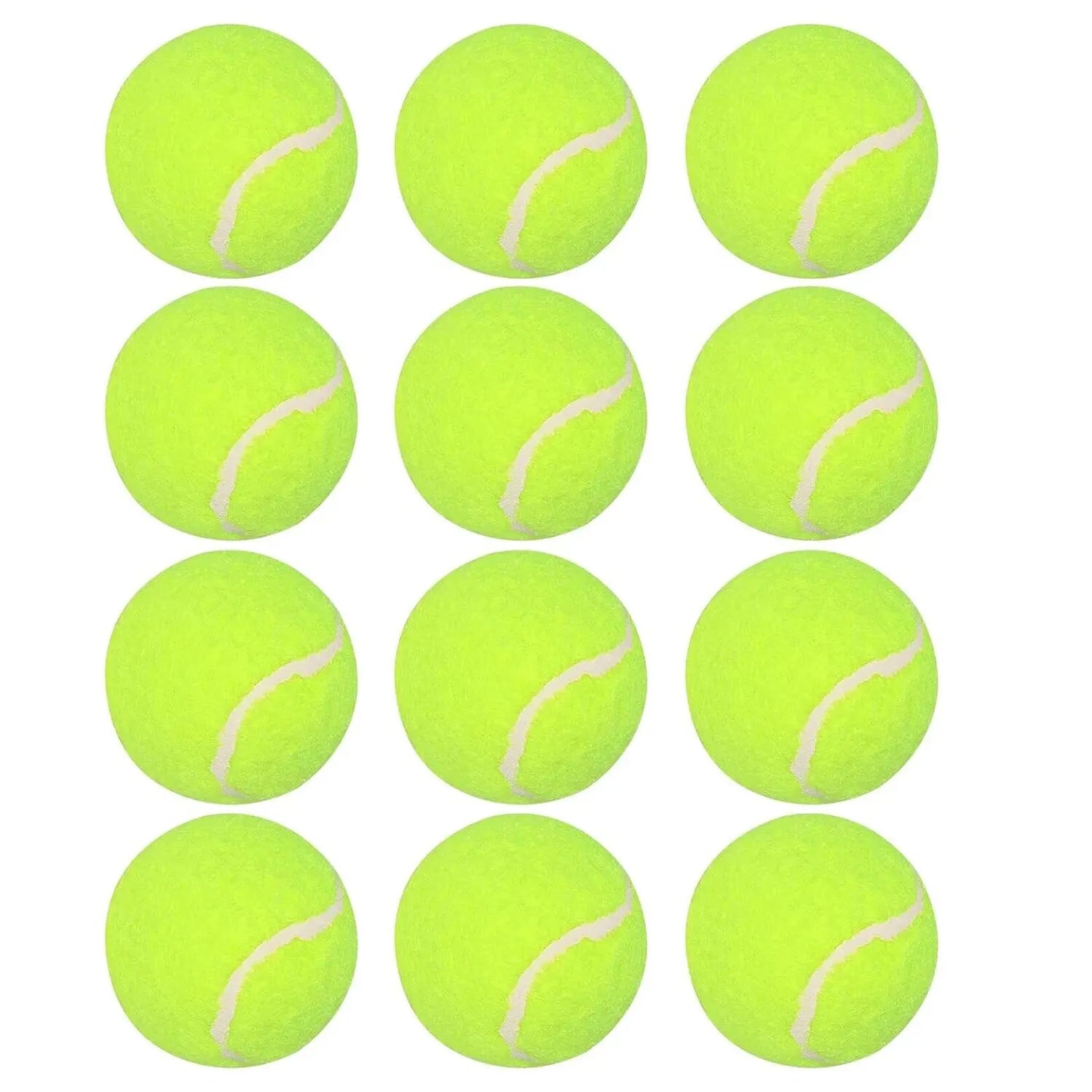 Tennis Balls for Dogs, 2-Inch Size, Compatible with Most Automatic Ball Launchers Idea for Small Dogs(12 Balls Only)